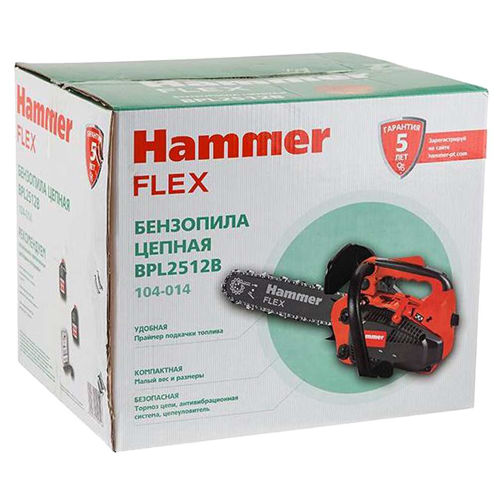 Hammer Flex Bpl2512b Бензопила – купить в  - OZON